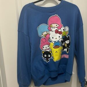 Hello kitty Sanrio women’s size medium fleece lined sweatshirt